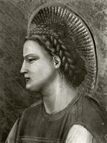 Kunsthistorisches Institut Florenz — Giotto di Bondone - sec. XIV - Volto di Maria Vergine — particolare